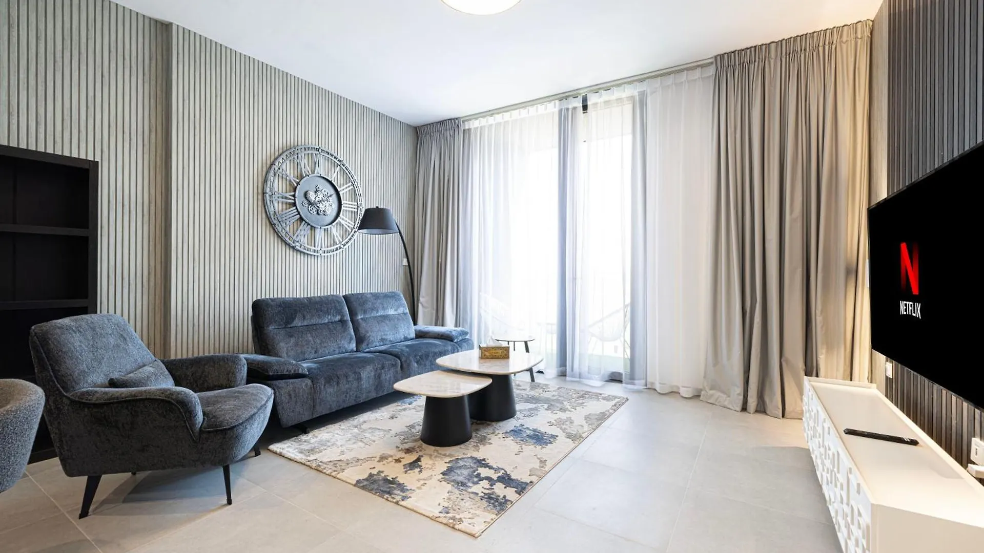 1Br The Modern Al Jada Home By Blue Cloud Holidays Sharjah